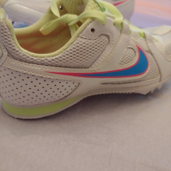 Nike Cheer Unite White-Matte Silver Shoe - Picture 9 of 10